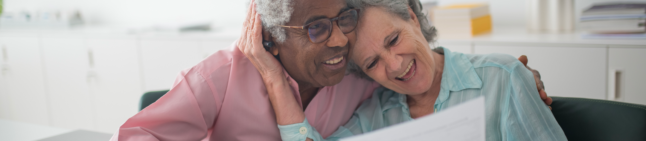 elderly couple